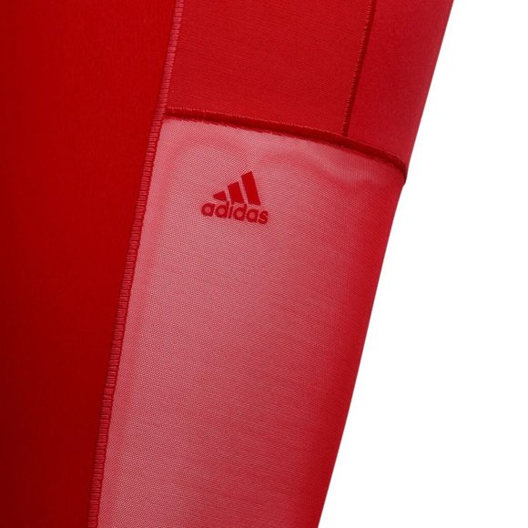 Adidas Women's Ivy Park B Mine Red Tights (Plus Size) HH9732 - Picture 3 of 4